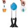 Dreamfarm Teafu, Silicone Long Handle Tea Infuser, Strainer &amp; Tongs with Built-in Stand, Blue