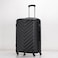 STARGOLD 4 Pack Of Hardside Spinner Number Locked Luggage Trolley