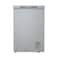 TCL 130 Liters Chest Freezer With Net Capacity 96 Liters, Graceful Streamline Design, Mechanical Control With Adjustable External condenser, Lock &amp; Key, Storage Basket, Front Water Disposal - Grey (Model F130CFG)