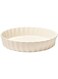 Emile Henry Tart Round Dish, Cream, 24 Cm, Eh-026024