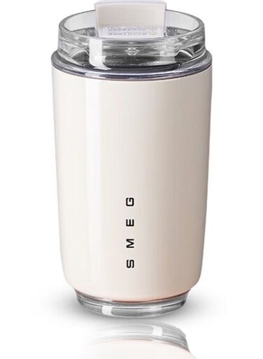 Travel coffee cup with lid stainless steel vacuum insulated cup leakproof reusable double-layer insulated cup suitable for iced and hot drinks