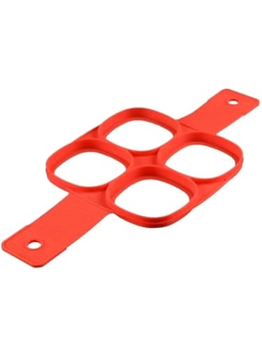 Dubai Gallery Egg Ring Maker Pancake Mold Red 36Centimeter