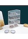 MUMOO BEAR Eye Glasses Storage Box Sunglasses Organizer Case Acrylic Storage Box for Jewelry Watch Glasses Display Rack and Desktop Small things Organizer (1)