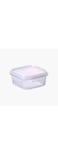 Neoflam Wave Lock Square Glass Food Container with Lid, 800 ml Capacity