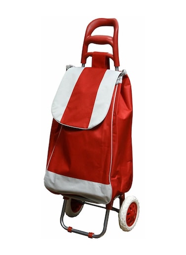 Foldable Shopping Trolly Luggage Bag Vegetable Trolley with Wheel Easy to Carry Travelling Luggage Trolley Bag with Good Looking and Easy Carring
