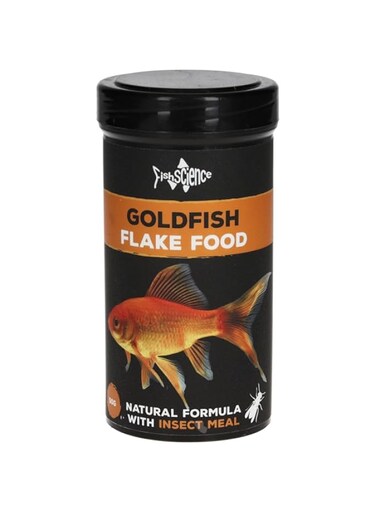 FishScience Goldfish Flake Food for Freshwater Fish - 50G