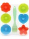 Baking Molds Set with Oil Brush, Colorful Cake &amp; Cupcake Molds for Baking, Jelly, Chocolate &amp; DIY Desserts