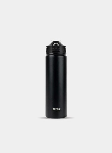 New Portable Stainless Steel Sports Thermos Cup With Direct Drinking Straw, Simple And Trendy