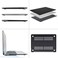 MOSISO Compatible with MacBook Air 13 inch Case 2022, 2021-2018 Release A2337 M1 A2179 A1932, Plastic Hard Shell&amp;Keyboard Cover&amp;Screen Film&amp;Storage Bag for MacBook Air 13.3 inch Case, Black
