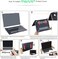 MOSISO Compatible with MacBook Air 13 inch Case 2022, 2021-2018 Release A2337 M1 A2179 A1932, Plastic Hard Shell&amp;Keyboard Cover&amp;Screen Film&amp;Storage Bag for MacBook Air 13.3 inch Case, Black
