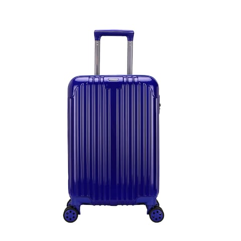 STARGOLD Single Travel Trolley Luggage Hardside Expandable 4 Spinner Wheels 20 Inch 3 Numbered lock ABS+PC Material