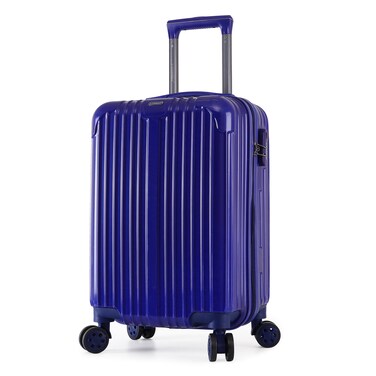 STARGOLD Single Piece Hardshell Luggage, ABS+PC Lightweight Suitcase with 360&deg; Spinner Wheels, Number Combination Lock, Adjustable Handle, Travel Trolley Bag Set for Family &amp; Business Travel 20 Inch