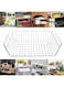 SKEIDO Lightweight Metal Under Shelf Storage Basket (Large,40 X 26 X 14cm) - 2 Pieces