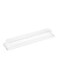 LIDS ONLY: Matsuri Vision 11.8 x 3.4 x 1.6 Inch Lids For Large Tetra Containers, 100 Airtight Lids - Containers Sold Separately, Raised Design, Clear Plastic Lids, For Sushi Boxes