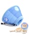 Azonee Cat Collar, Adjustable Cat Collar, Recovery Collar, Soft Collar Cone After Surgery and Injuries for Puppies, Small Dogs and Cats (Blue, M)