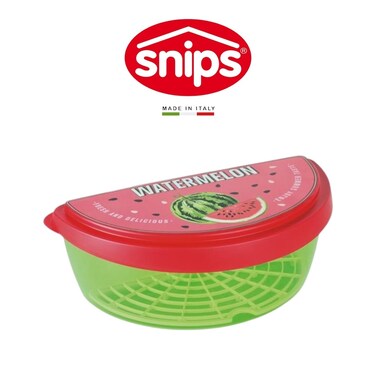 Snips Watermelon Saver with Removable Aeration Grid &ndash; Made in Italy