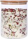 Glass Food Storage Jars Containers With Airtight Bamboo Lids - Kitchen Canisters For Coffee, Sugar, Candy, Cookie, Rice, Spice (1000Ml) (1000Ml)