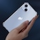 Muzz Clear Case for iPhone 16 Plus, Anti-Scratch PC Back, Slim TPU Shockproof Bumper Cover, Clear (iPhone 16 Plus)