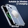 Muzz Clear Case for iPhone 16 Plus, Anti-Scratch PC Back, Slim TPU Shockproof Bumper Cover, Clear (iPhone 16 Plus)