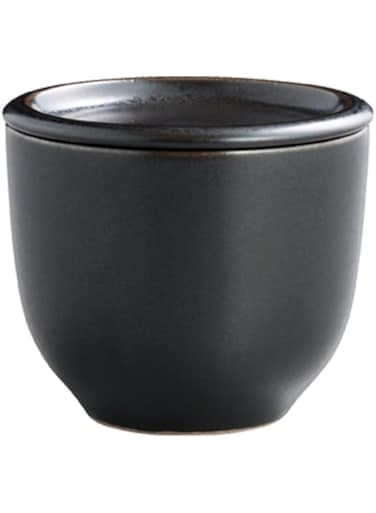 Kinto Bowl With Lid, Black, 29572