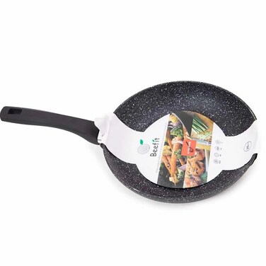 Beefit Stackable Non-Stick Space Saving Cookware Frying Pan 26cm; Aluminium Kitchen Tools Frying Pan