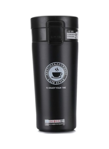 Wall Stainless Steel Vacuum Flask Black