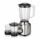 TRADEO 3-in-1 Multi-Speed Stainless Steel Blender &amp; Grinder System (1200W)