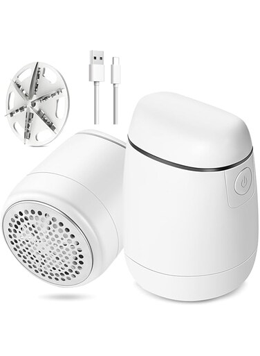 NALACAL Fabric Lint Shaver, Rechargeable Sweater Pill Remover Fabric Shaver for Clothes, Electric Portable Fuzz Cleaner Razor Defuzzer Pilling Trimmer for Clothing, Couch