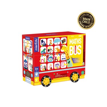 Maths Bus Learning Toy for Kids Fun Math Activities