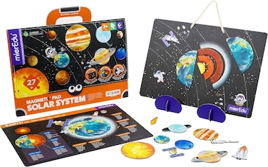 mierEdu Magnetic Pad &ndash; Imagination &amp; Creativity   Portable Magnetic Learning Pad for Kids Ages 3+   Screen-Free Educational Toy for Travel, Home &amp; Play