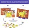 mierEdu Triceratops Magnetic Puzzle &ndash; Concentration Toy   Dinosaur Magnetic Puzzle for Kids Ages 3+   Educational &amp; Interactive