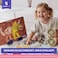 mierEdu Triceratops Magnetic Puzzle &ndash; Concentration Toy   Dinosaur Magnetic Puzzle for Kids Ages 3+   Educational &amp; Interactive