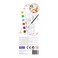 mierEdu Pocket Watercolour Painting Book &ndash; Classical Fairy Tales   Compact 22-Page Watercolour Art Set with Brush &amp; 6 Paints   Ages 3+   Travel-Friendly Creative Activity