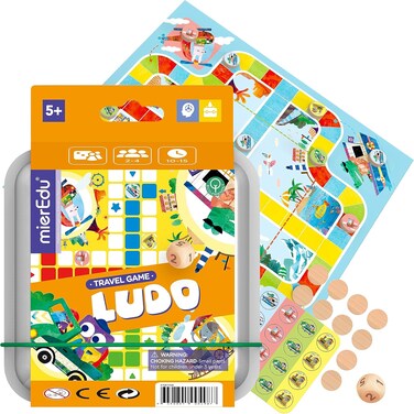 mierEdu Magnetic Children&rsquo;s Puzzle &ndash; Thinking &amp; Learning Set   Portable Educational Puzzle for Kids Ages 3+   Early Cognitive &amp; Skill Development Toy