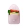 b.box New Silicone Sandwich Pocket, Reusable Silicone Pouch, Bento Box Divider, Fits In Lunch Box, Microwave, Freezer &amp; Dishwasher Safe, Food Meal Prep Storage Container (Ages 3+, Berry)