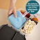 b.box New Silicone Sandwich Pocket, Reusable Silicone Pouch, Bento Box Divider, Fits In Lunch Box, Microwave, Freezer &amp; Dishwasher Safe, Food Meal Prep Storage Container (Ages 3+, Berry)