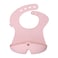 b.box Silicone Bib, Stay Open Catcher, Rolls For Easy On The Go Use, Non-Stick Silicone, Adjustable, Tapered Fit, Dishwasher Safe, From 4M+
