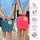 b.box Lunchbox, Jumbo Bento Box With 4 Compartments (2 Leakproof), Removable Divider, Gel Cold Pack, Ideal For School, From 3+, 1L Capacity - Strawberry Shake