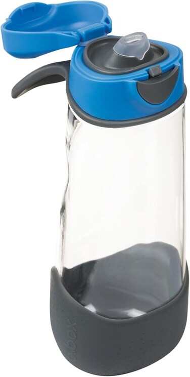 b.box Sport Spout Drink Bottle With Flip Top Lid, Durable Water Bottle For Kids, Leak-Proof, 20Oz