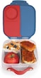 b.box Mini Lunchbox, Bento Box With 3 Compartments (2 Leakproof), Ideal For Toddlers, Kids Lunch &amp; Snacks, Fits Whole Piece Of Fruit, BPA Free