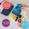 b.box Oversized Lunch Box For Kids: Bento Box With 4 Compartments (2 Leak Proof), Removable Divider, Gel Cold Pack. For Older Kids And Big Eaters Ages 3+. School Supplies
