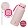 b.box Insulated Flip-Top Water And Drinking Bottle, 1 L, Stainless Steel, Three-Walled, Keeps Drinks Cold For Up To 46 Hours, 1 Litre