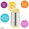 b.box 12 Oz Insulated Water Bottle: Keeps Drinks Cold Up To 8 Hours, Warm Up To 6 Hours. Triple Wall Stainless Steel Kids Water Bottle W/Free Flow Silicone Straw Top. Leakproof &amp; Dishwasher Safe