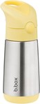 b.box 12 Oz Insulated Water Bottle: Keeps Drinks Cold Up To 8 Hours, Warm Up To 6 Hours. Triple Wall Stainless Steel Kids Water Bottle W/Free Flow Silicone Straw Top. Leakproof &amp; Dishwasher Safe