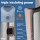b.box 12 Oz Insulated Water Bottle: Keeps Drinks Cold Up To 8 Hours, Warm Up To 6 Hours. Triple Wall Stainless Steel Kids Water Bottle W/Free Flow Silicone Straw Top. Leakproof &amp; Dishwasher Safe
