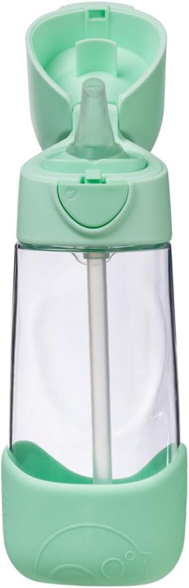 b.box Tritan Children's Water Bottle, Easy Grip Water Bottle And Leakproof Lid, Modern Cool Design Suitable For Kids Ideal For Replacing Leakproof Cup, 450ml