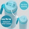 b.box Triple Insulated 23Oz Water Bottle W/Stainless Steel Straw. 44 Hours Cold. Leak Proof Tumbler With Lid And Straw For Travel, Gym &amp; School. BPA Free Sports Water Bottles.