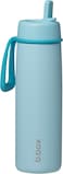 b.box Triple Insulated 23Oz Water Bottle W/Stainless Steel Straw. 44 Hours Cold. Leak Proof Tumbler With Lid And Straw For Travel, Gym &amp; School. BPA Free Sports Water Bottles.
