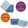 b.box Silicone Snack Cups, Reusable Food Meal Prep Storage Container, Fits In Lunchbox, Oven, Microwave, Freezer &amp; Dishwasher Safe