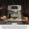 Sage - The Oracle Dual Boiler, Bean to Cup Coffee Machine with Manual and Automatic Milk Frother, 45 Grind Settings - 16 Pre-Set Recipes Incl. Espresso, Cappuccino, Flat White - Stainless Steel